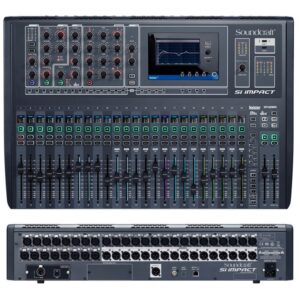 CONSOLA PASIVA DIGITAL 32 CANALES USB Si IMPACT SOUNDCRAFT