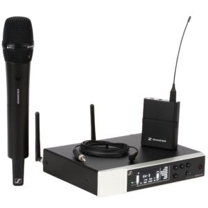 MICROFONO INALAMBRICO DE MANO Y BALITA CON BELT PACK EW D ME2/835 SET SENNHEISER