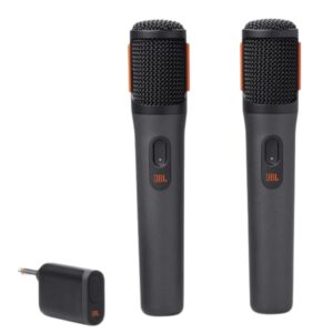 MICROFONO INALAMBRICO DE MANO 2 MICROFONOS PARTY BOX MIC JBL