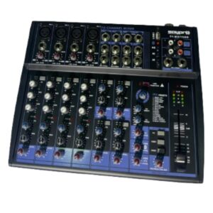 CONSOLA PASIVA 12 CANALES MP3 BT SA-MIX12USB SAYPRO