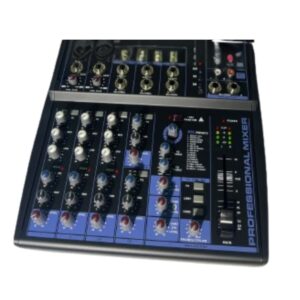 CONSOLA PASIVA 08 CANALES MP3 BT SA-MIX8USB SAYPRO