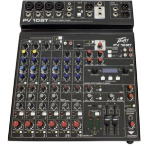 CONSOLA PASIVA 10 CANALES (04 CANON + 06 LINEAS) PV 10 BT PEAVEY