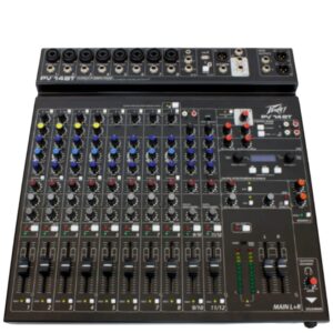 CONSOLA PASIVA 14 CANALES (08 CANON + 06 LINEAS) PV 14 BT PEAVEY