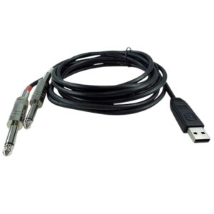 CABLE DE CONEXION 02 MTS 1/4 A USB ESTEREO LINE 2 USB BEHRINGER