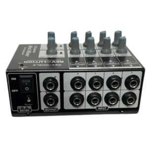 MINI MEZCLADOR 08 CANALES 1/4 MIX-MM8L2 REVOLUTION