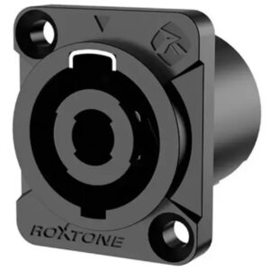 CONECTOR MACHO SPEAKON 4 POLOS DE CHASIS RS4MD-T ROXTONE
