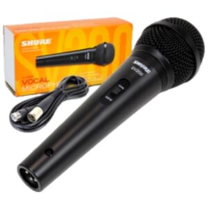 MICROFONO DE MANO CON CABLE 04.6 MTS XLR-1/4 SV200 SHURE