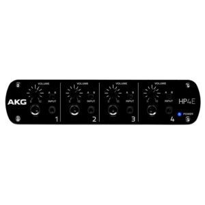 AMPLIFICADOR DE AUDIFONOS 04 CANALES HP4E AKG