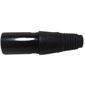 Conector de Micrófono Macho Negro Univers EESC-27 Univers