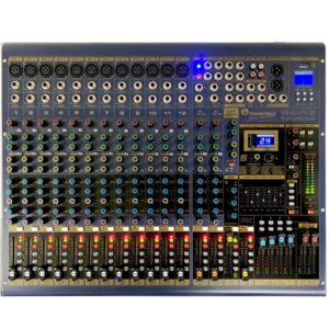Consola Pasiva 20 Canales (12 Canon + 8 Lineas)bt USB Phant 48V PC 40 Efec DSP 02 Subgr Grab DRAGON-20 Soundtrack