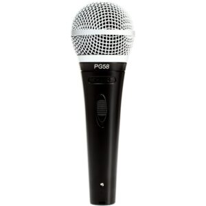 Micrófono de Mano con Cable 04.5 MTS Canon Canon PG58-XLR Shure