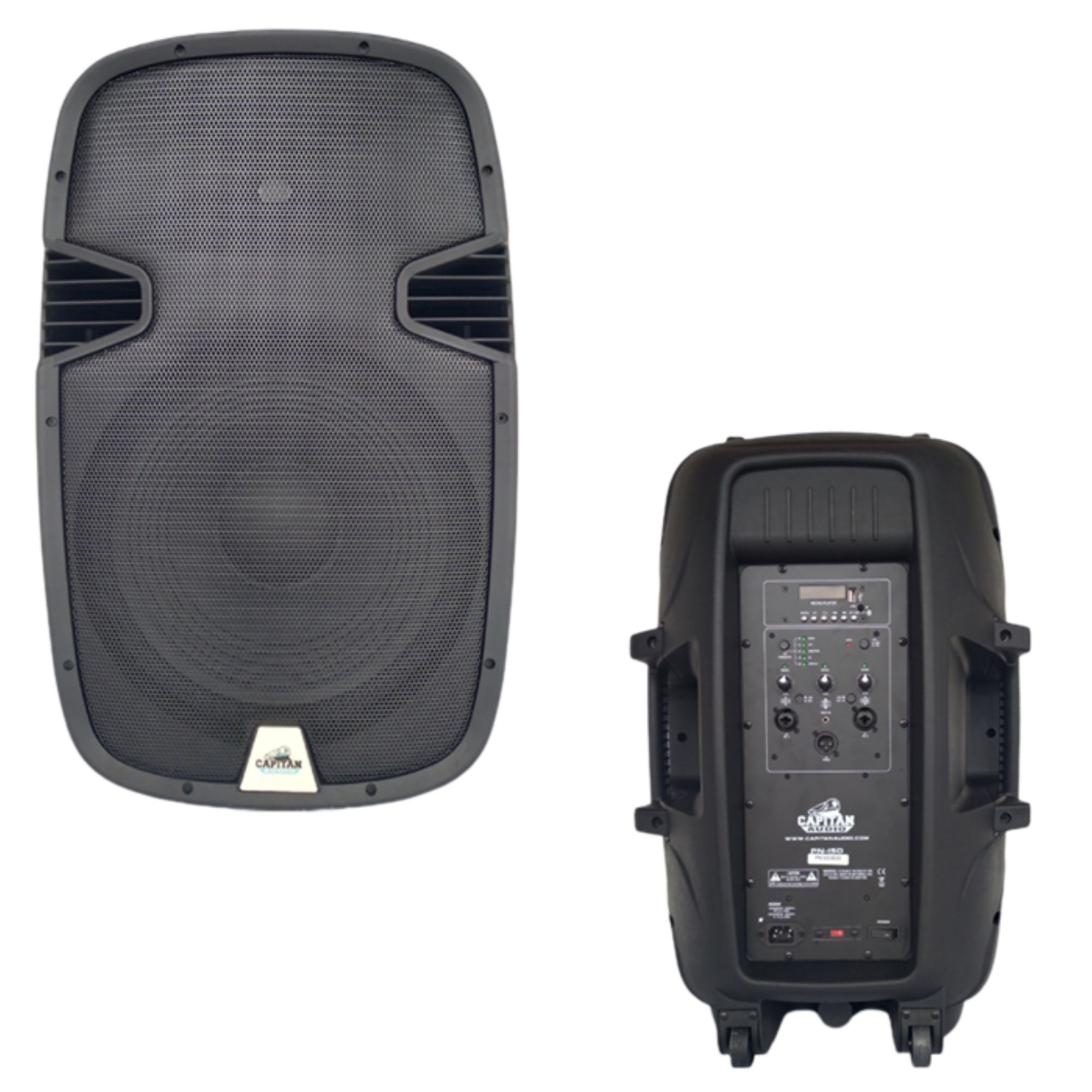 Corneta Amplificada 12" 200W MP3 Playerbt USB PN12D Capitan Audio