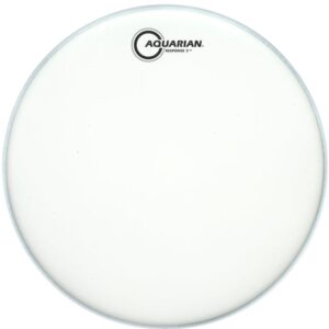 Cuero Parche 16" Aceite Blanco Doble Capa Text TCRSP2-16 Aquarian