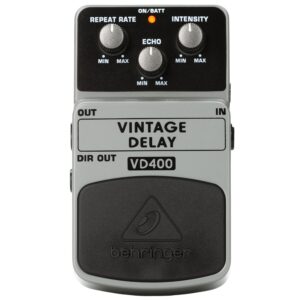 Pedal de Efectos para Guitarra Eléctrica Delay / Reverb VD400 Behringer