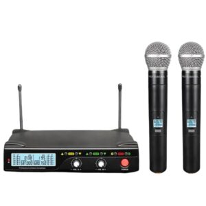 Micrófono Inalámbrico de Mano 2 Micrófonos UHF STW-31HU2S Soundtrack