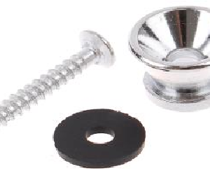 Boton para Guitarra Electrica con Tornillo B156 (por Unidad) A024MTL-A Alice