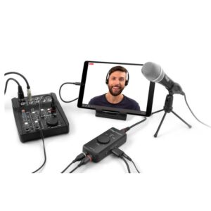 Interfaz de Streaming para Smartphone con Preamp RCA IP-IRIG-STREAM-IN Irig