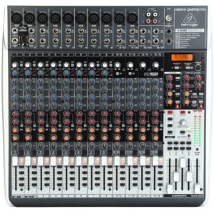 Consola Pasiva 24 Canales (2 Canon + 22 Lineas) QX2442USB Behringer