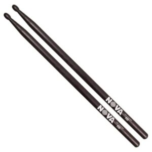 Baquetas N5BNB Negra Punta de Nylon N5BNB Nova