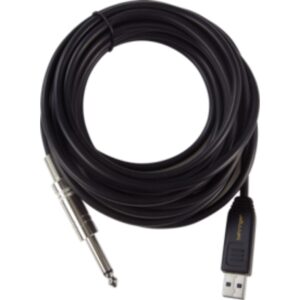 Cable de Conexión 05 MTS Plug a USB para Guitarra Guitar 2 USB Behringer