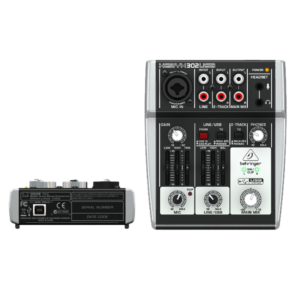 Consola Pasiva 01 Canal (canon) Analoga USB 302USB_US1 Behringer