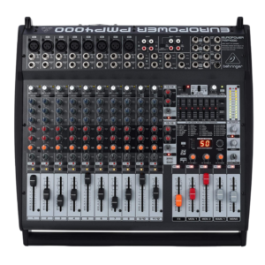 Consola Amplificada 16 Canales 1.600W PMP4000 Behringer