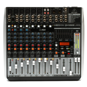 Consola Pasiva 16 Canales (6 Canon + 10 Lineas) USB FX QX1222USB Behringer
